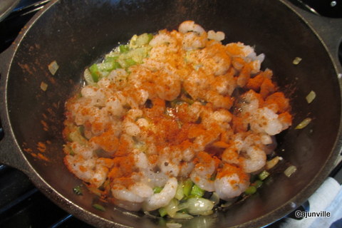 Seasoning Shrimp
